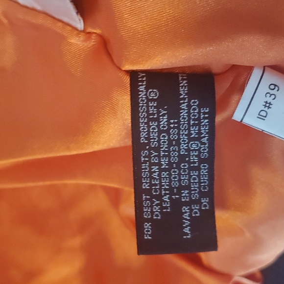 NHL OFFICIAL AUTHENTIC VINTAGE 100% GENUINE LEATHER G'lII FLYERS JACKET - Picture 7 of 13